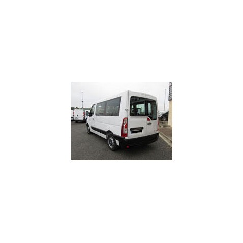 Kit film solaire prédécoupé Renault Master (3) L2 minibus 6 portes (depuis 2019) 2 portes latérales avec vitres ouvrantes