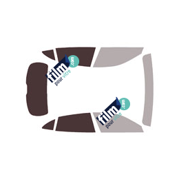 Kit film solaire prédécoupé Porsche Taycan (1) Cross hayon 5 portes (depuis 2022)