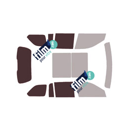 Kit film solaire prédécoupé Jeep Grand Cherokee (5) hayon 5 portes (depuis 2021)