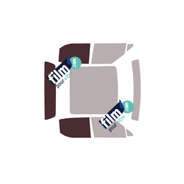 Kit film solaire prédécoupé Rivian R1T (1) pick-up 4 portes (depuis 2022)