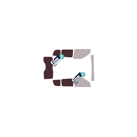 Kit film solaire prédécoupé Opel Combo (C) ludospace 5 portes (2011 - 2018) vitres fixes et hayon