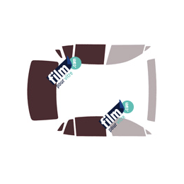 Kit film solaire prédécoupé Genesis G90 (2) berline 4 portes (depuis 2022)