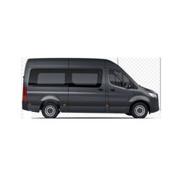 Kit film solaire prédécoupé Mercedes-Benz Sprinter (3) moyen minibus 5 portes (depuis 2019) vitres fixes