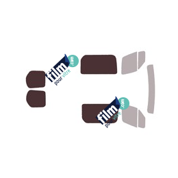 Kit film solaire prédécoupé Mercedes-Benz Sprinter (3) utilitaire cabine approfondie 5 portes (depuis 2019) 1 porte latérale, 2 vitres fixes