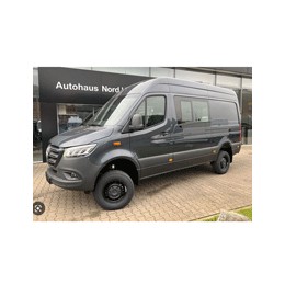 Kit film solaire prédécoupé Mercedes-Benz Sprinter (3) utilitaire cabine approfondie 5 portes (depuis 2019) 1 portes latérale , vitres coulissantes