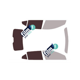 Kit film solaire prédécoupé Citroën DS4 (2) hayon 5 portes (depuis 2022)