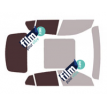 Kit film solaire prédécoupé Bmw X2 (2) hayon 5 portes (depuis 2024)