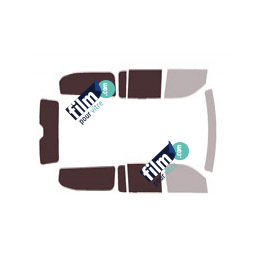 Kit film solaire prédécoupé Jeep Wagoneer (4) Grand hayon 5 portes (depuis 2022)