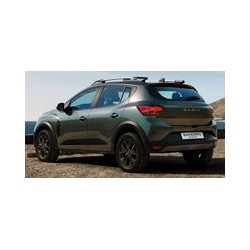 Film Solaire Prédécoupé Dacia Sandero Stepway 2012-2020 Vitres Arrière & Lunette 35% Noir Fumé