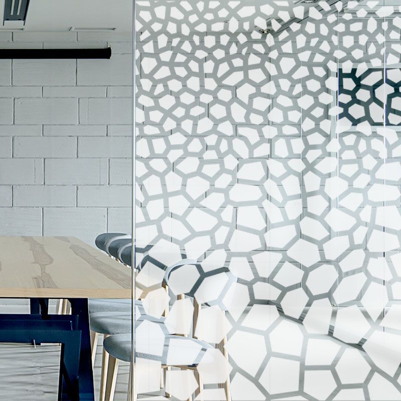 Film adhésif décoratif à motif écailles dépolies