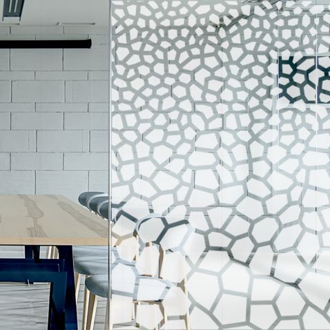 Film adhésif décoratif à motif écailles dépolies