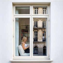 Film anti-éblouissement pour simple vitrage - alu très foncé