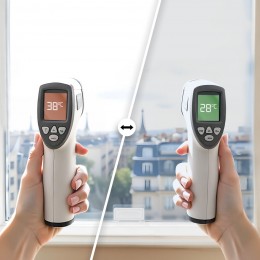 Filtre anti infrarouge pour simple vitrage transparence conservée - champagne