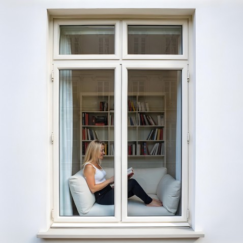 Filtre anti infrarouge pour simple vitrage transparence conservée - champagne