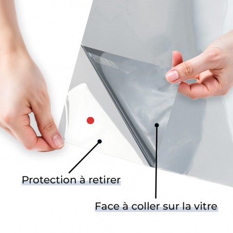 Film anti chaleur fenetre pour simple vitrage bon compromis - bleu clair