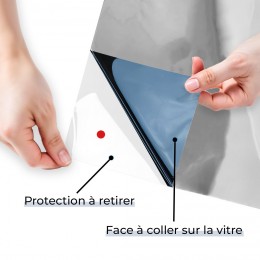Film anti chaleur pour simple vitrage meilleure performance - bleu