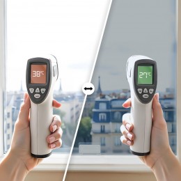 Film solaire anti chaleur pour double vitrage meilleure performance - gris fumé