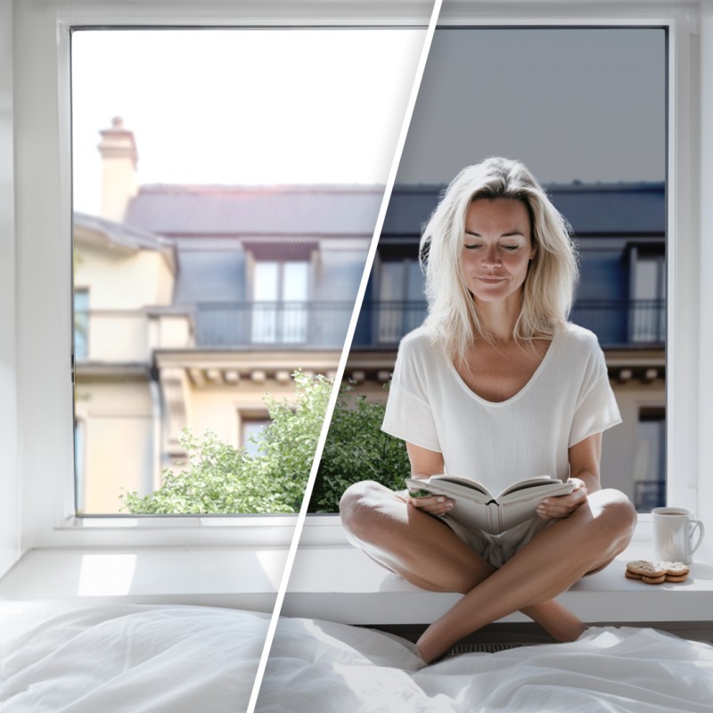 Film solaire anti chaleur pour double vitrage meilleure performance - bronze