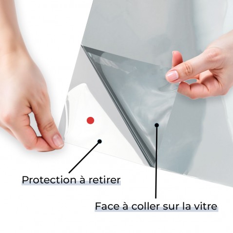 Film anti chaleur pour velux - bleu clair