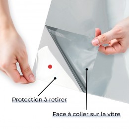 Film anti chaleur pour velux - bleu clair