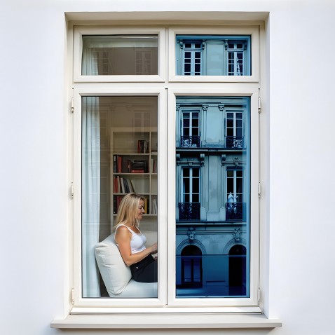 Film anti chaleur pour velux - bleu