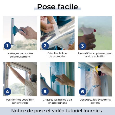 Film anti chaleur pour velux - marron