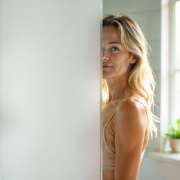 Dimexact Film Dépoli Adhésif ou Électrostatique Repositionnable Anti Regard, Transmission de Lumière préservée avec Largeur du r