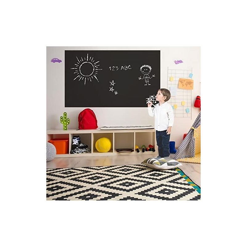 DIMEXACT - Tableau blanc adhésif pour feutres Velleda 152 cm x 0,5 à 10 mètres en rouleau