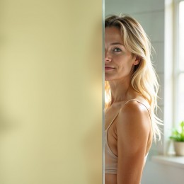 Film dépoli jaune adhésif