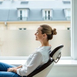 Film dépoli repositionnable translucide