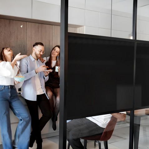 Film occultant noir nacré pour fenêtre