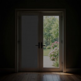 Film occultant argent brillant pour fenêtre