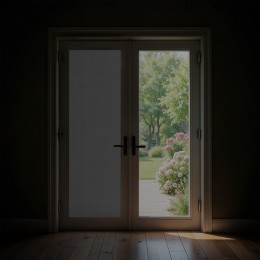 Film occultant blanc brillant pour fenêtre