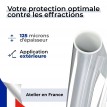 Film de protection pour vitrage pour choc depuis l'intérieur - incolore 125 microns