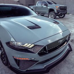 Covering 3D vert de gris brillant pour toutes surfaces