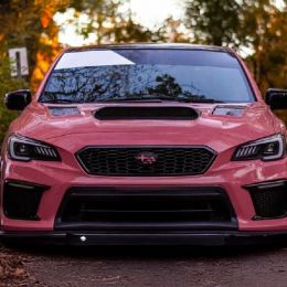 Covering rose fluo brillant pour toutes surfaces - 3D