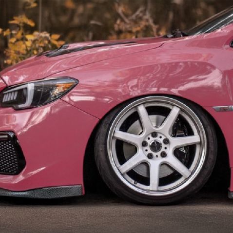 Covering rose fluo brillant pour toutes surfaces - 3D