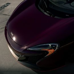 Covering violet foncé - noir brillant pour toutes surfaces - 3D