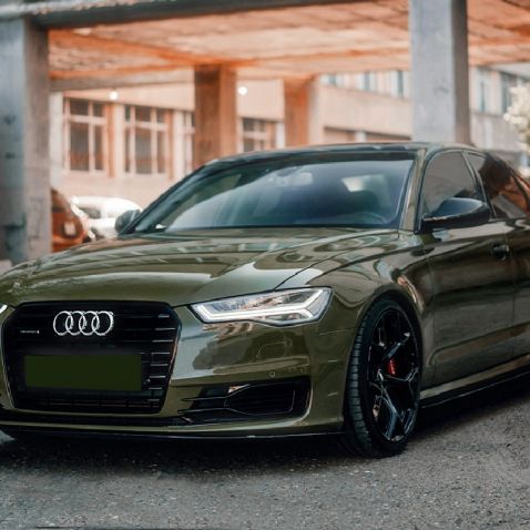 Covering vert militaire brillant pour toutes surfaces - 3D