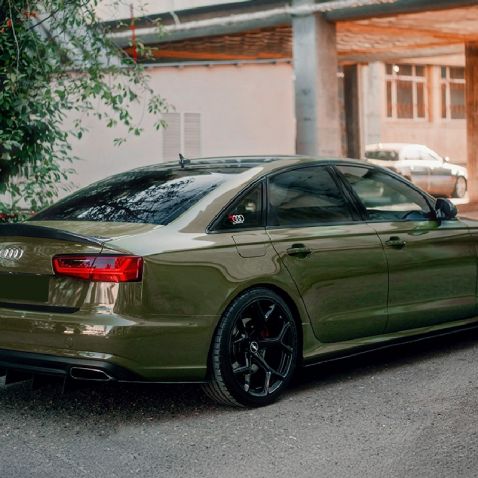 Covering vert militaire brillant pour toutes surfaces - 3D