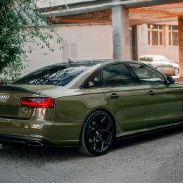 Covering vert militaire brillant pour toutes surfaces - 3D