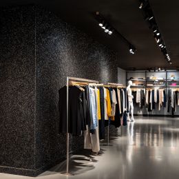 Rouleau adhésif noir pailleté