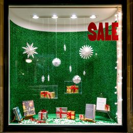 Rouleau adhésif vert pailleté