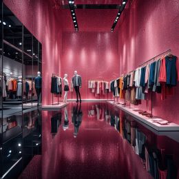 Rouleau adhésif rose pailleté