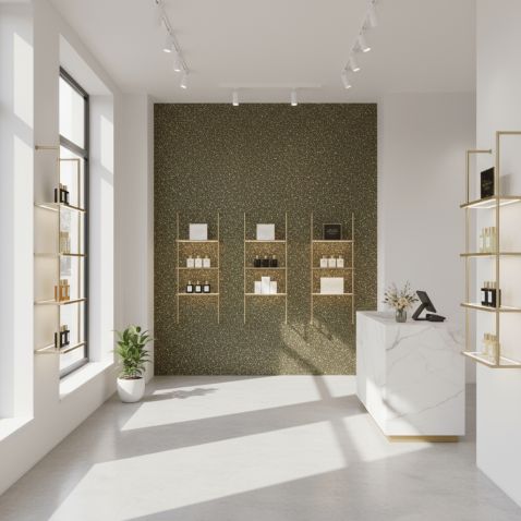 Rouleau adhésif multicolore pailleté