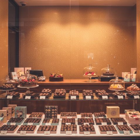 Rouleau adhésif bronze pailleté