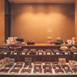 Rouleau adhésif bronze pailleté