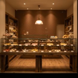 Rouleau adhésif bronze pailleté