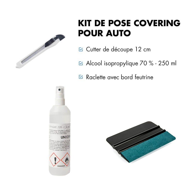Kit de pose pour covering de voiture