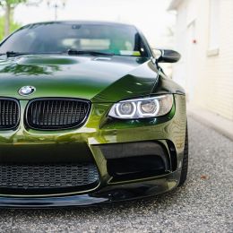 Covering vert métallisé brillant pour toutes surfaces - 3D